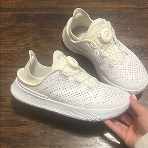 Under Armour White Athletic Shoes